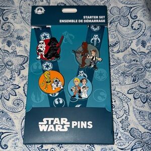 Disneyland Star Wars Trading Pin Starter Set